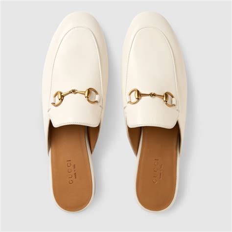 gucci slippers white fake|gucci princetown leather slipper women.